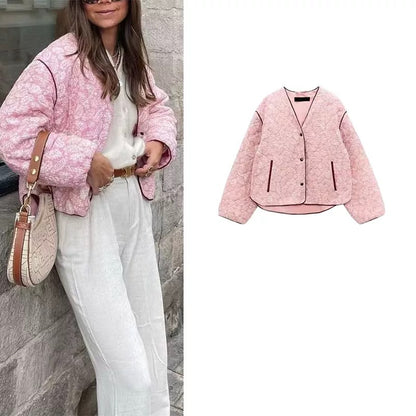 Virale rosé Jacke