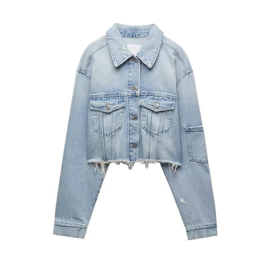 Jeansjacke blau