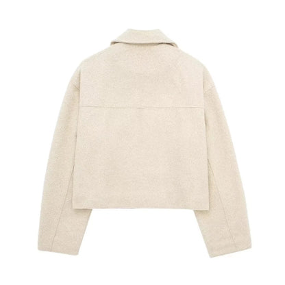 Cropped Jacke
