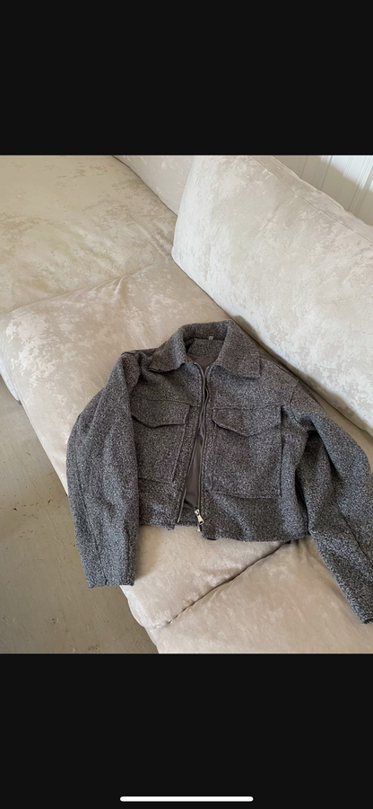 Cropped Jacke