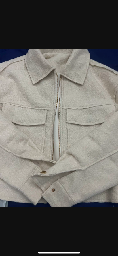 Cropped Jacke
