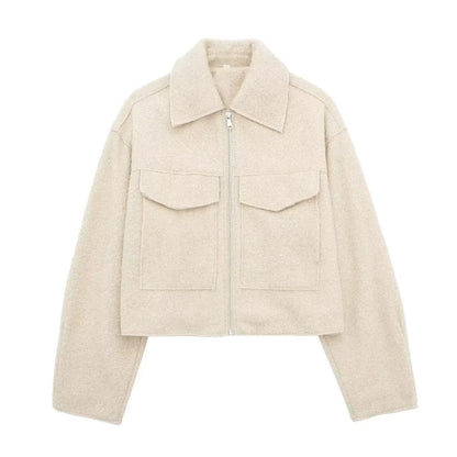 Cropped Jacke